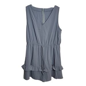 Light Blue Lightweight Romper, XL